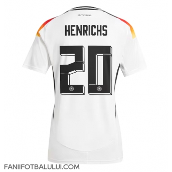 Germania Benjamin Henrichs #20 Echipament de Fotbal Replică European 2024 Femei Acasa